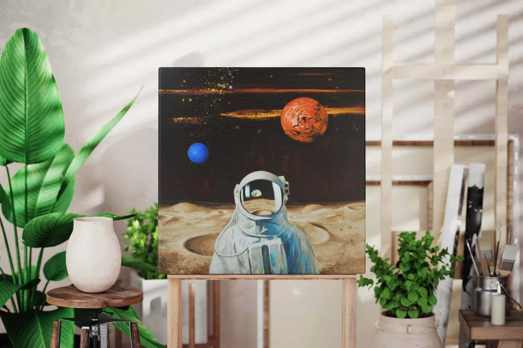 Artūras Braziūnas paveikslas Mano adresas – Astronautų 13