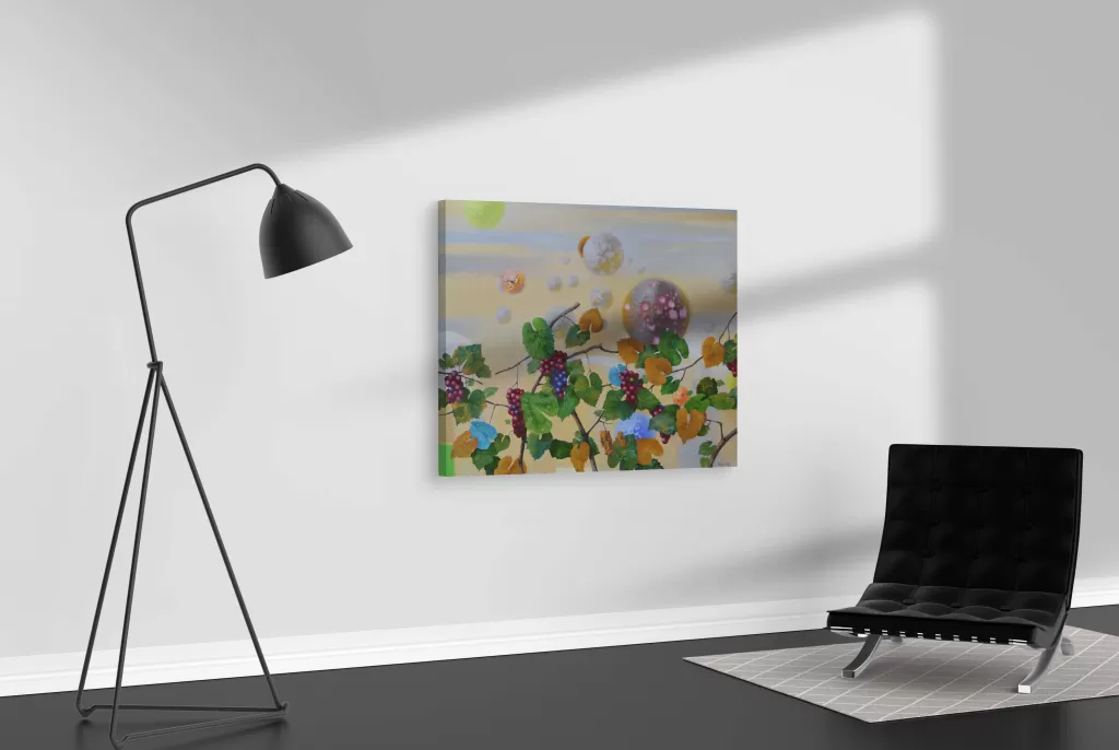 Artūras Braziūnas paveikslas Tarp Žemės ir dangaus