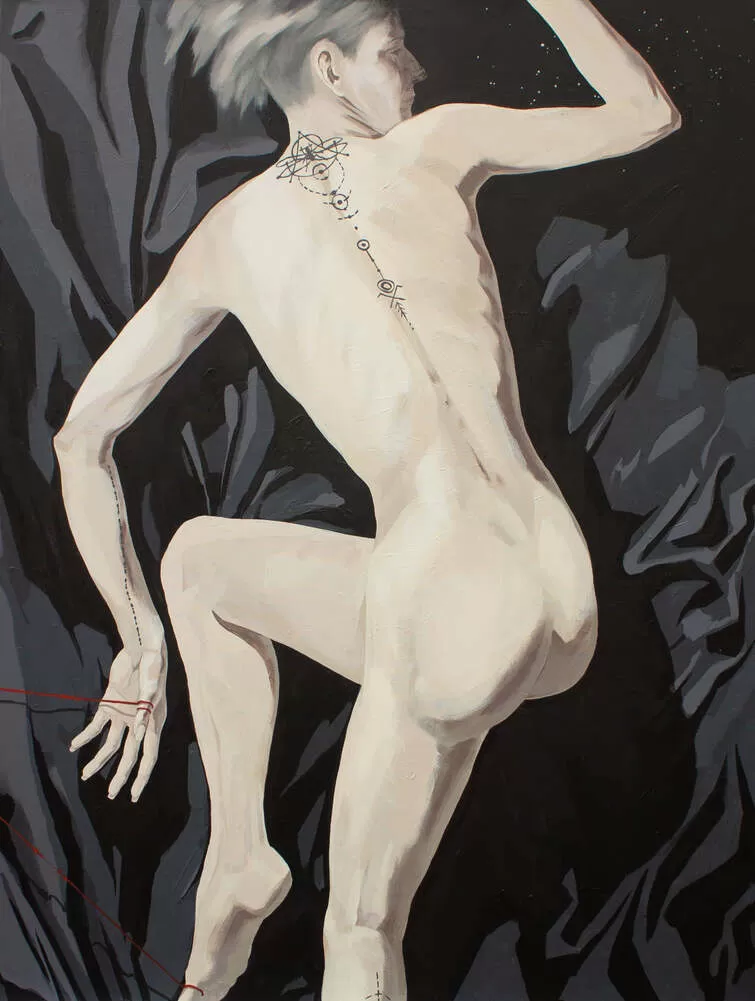 Dalia Juodakytė paveikslas Noir et blanc