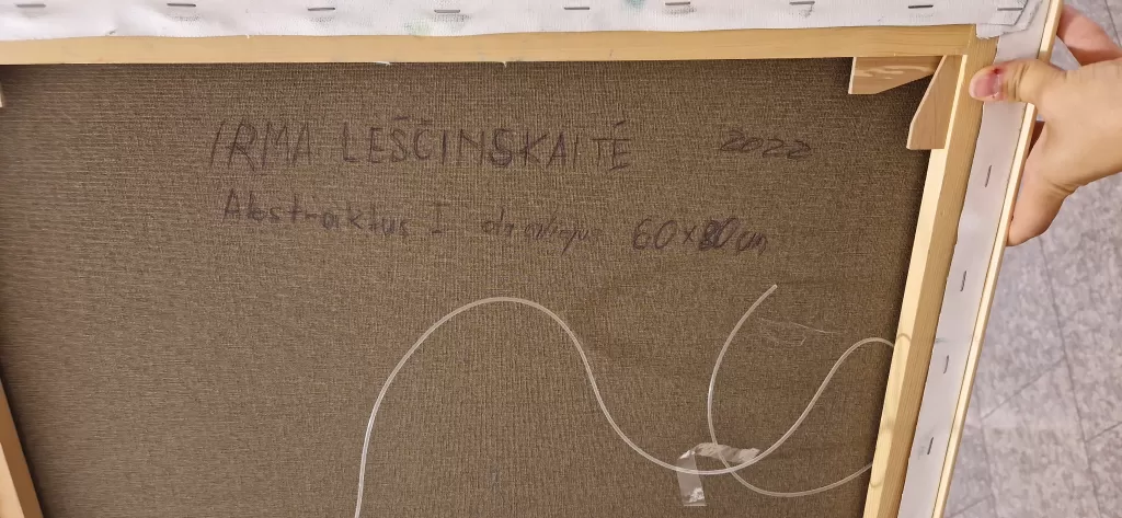 Irma Leščinskaitė paveikslas Abstraktus I